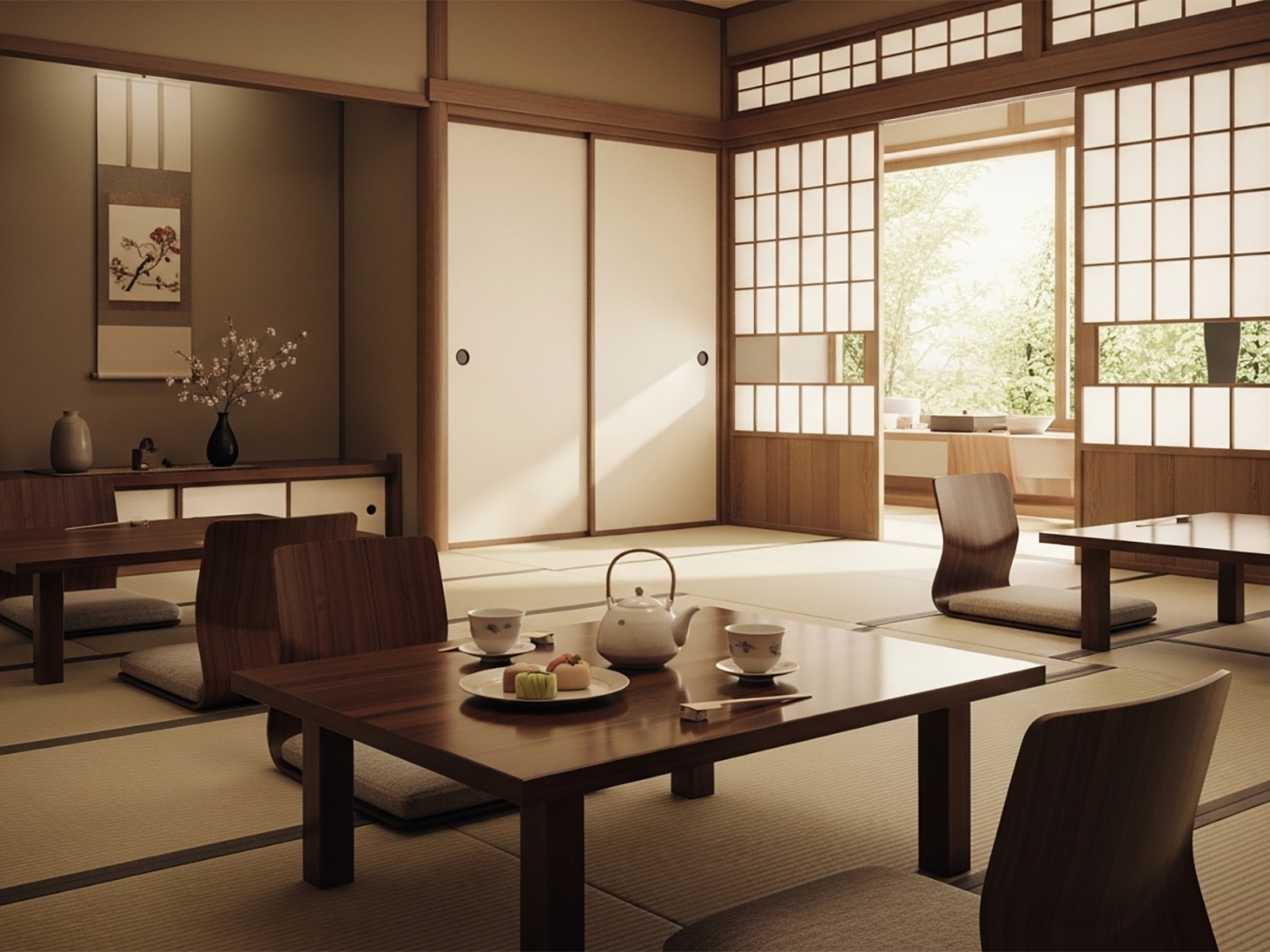 こはる庵の座敷席