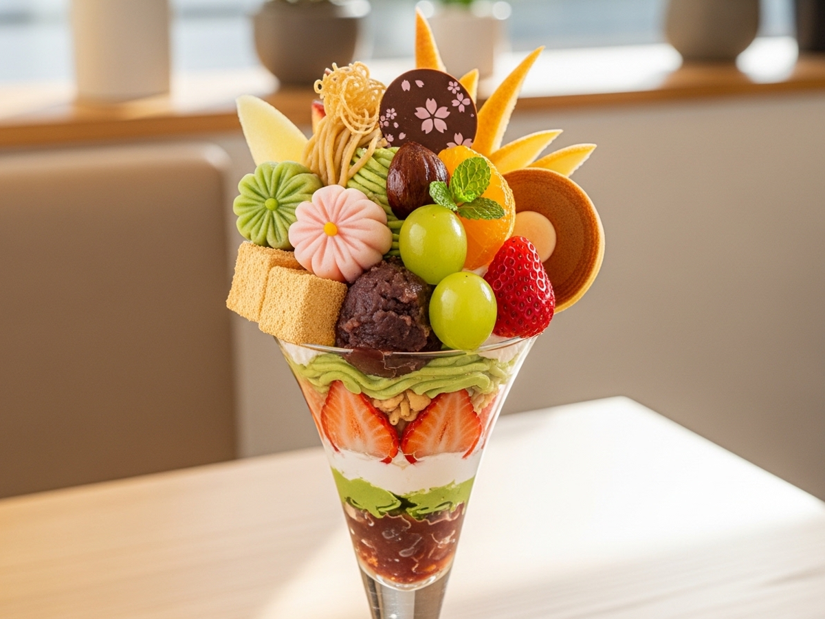 季節の和パフェ