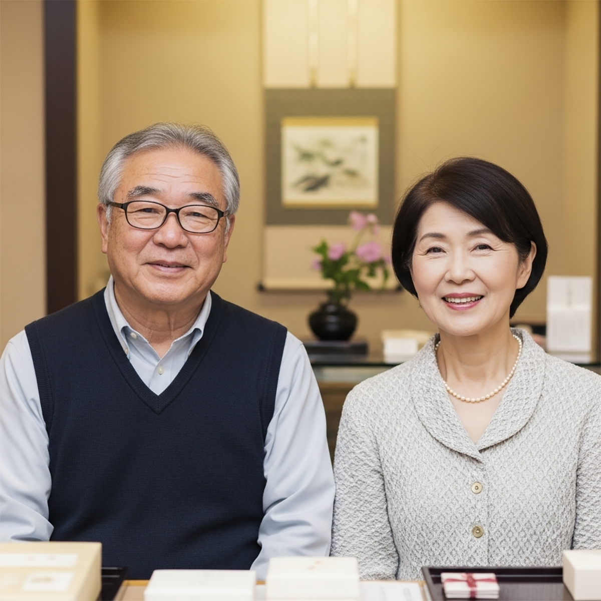 老夫婦のお客様